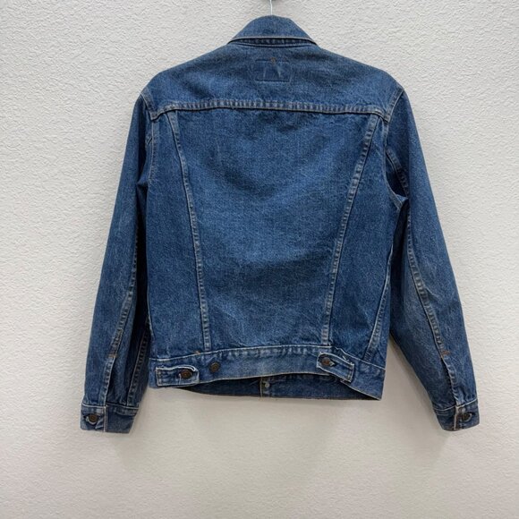 VTG Levis Type III 3 Blue Denim Trucker Jean Jacket 70595 0213 Mens 38 USA Made - Picture 7 of 9